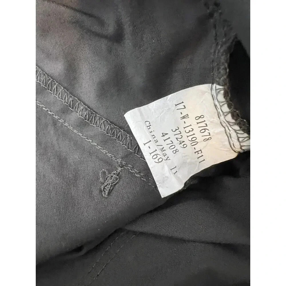Rei Womens Gray Straight Leg Hiking Pants Size 6 Petite Outdoor Roll Up Cargo - Picture 6 of 6